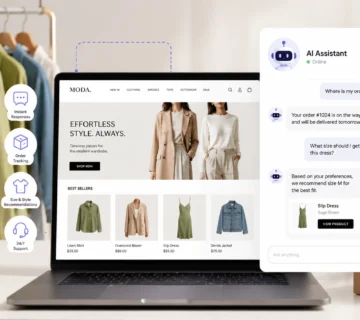 وكيل ذكاء اصطناعي للتجارة الإلكترونية يساعد متجر Shopify في أتمتة دعم العملاء